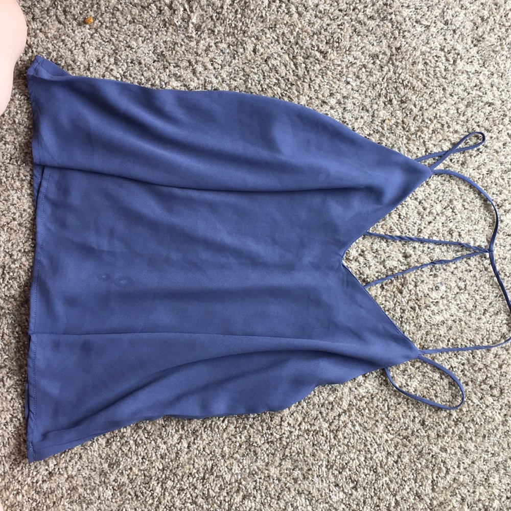 Purple tank wet seal size M